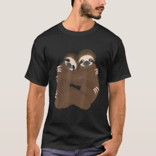Couple Lazy Sloth Sleepy T-Shirt