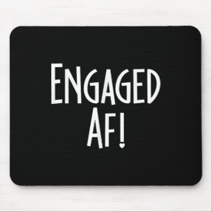 Couple Matching Engagement Party Boyfriend Girlfri Mouse Pad