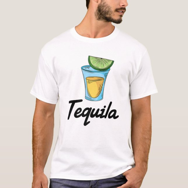 Couple Matching - Tequila - 2 Of 2 - Party - Lime T-Shirt (Front)