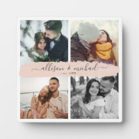 Couple Newlywed Custom Name Instagram Photo Grid