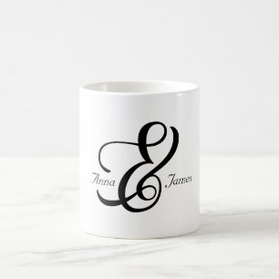 Couple Octavia Ampersand Coffee Mug