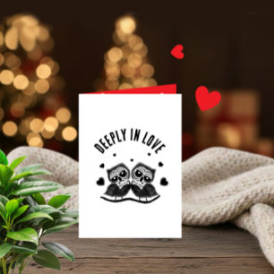 Couple of owls card