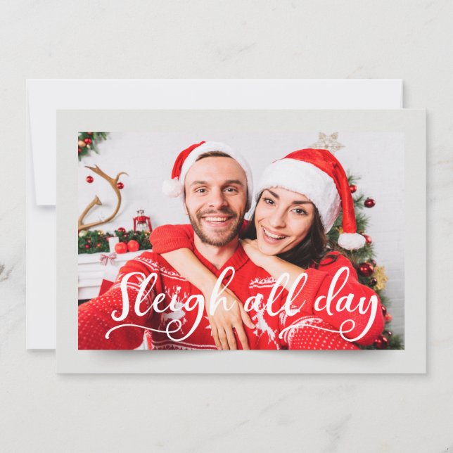 Couple Photo | Funny Holiday Greeting (Front)
