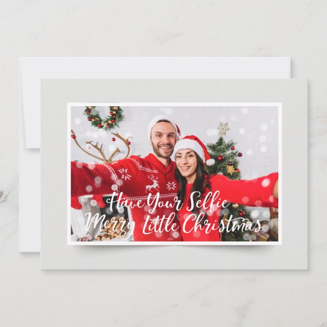 Couple Photo | Funny Holiday Greeting (Front)