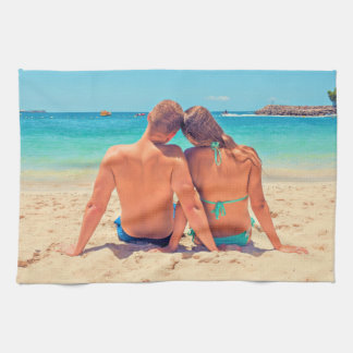Couple Photo Kitchen Towel Design Your Own