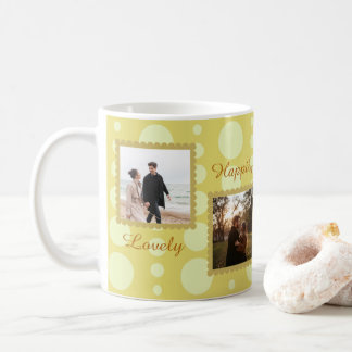 Couple Photo Love Design with Custom Text Coffee M Coffee Mug
