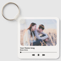 Couple Photo Music Plaque Favourite Song QR Code 