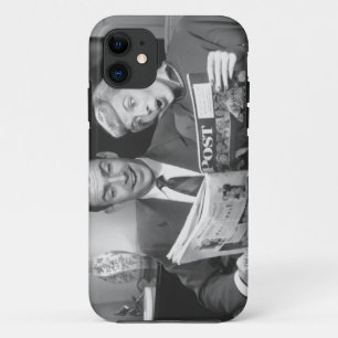 Couple Reading Magazine iPhone 11 Case