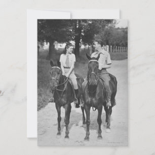 Couple Riding Horses