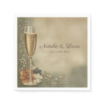 Couple’s Champagne Floral Wedding Shower