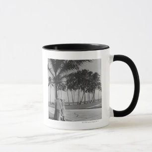 Couple Standing Under Tree Mug