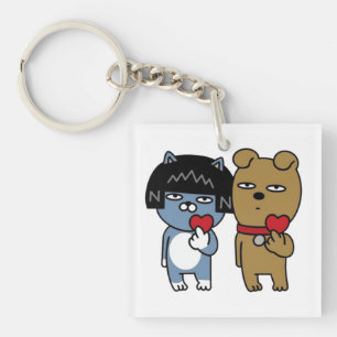 Couple Tee - Frodo & Neo Key Ring