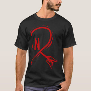 Couple Valentine Heart for Him N 2023 Happy Valent T-Shirt