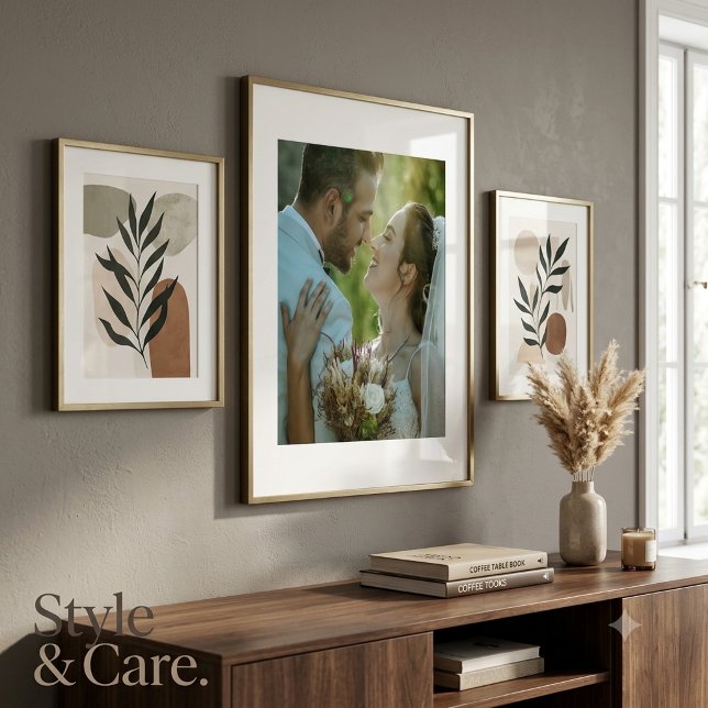 Couple Wedding Image Poster Personalised Love Deco (Couple Wedding Image Poster Personalized Love Decor)