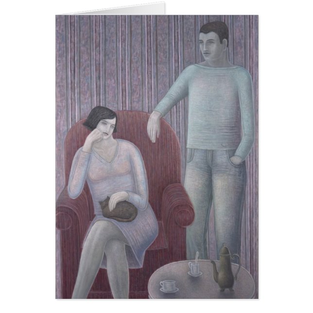 Couple with Cat 2008 (Front)