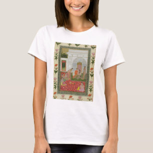 Couple with female attendants and musicians T-Shirt