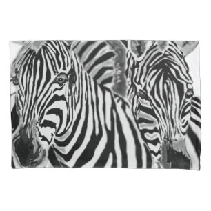 Couple Zebra Pillow Case