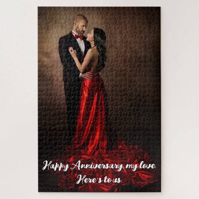 Couples Anniversary  Jigsaw Puzzle (Vertical)