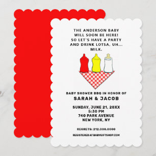 Couples Baby Shower Invitation