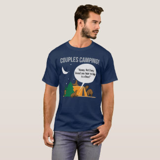 Couples Camping Funny Camper T-shirt