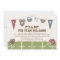 Couples Co-Ed Football Baby Shower Invitations