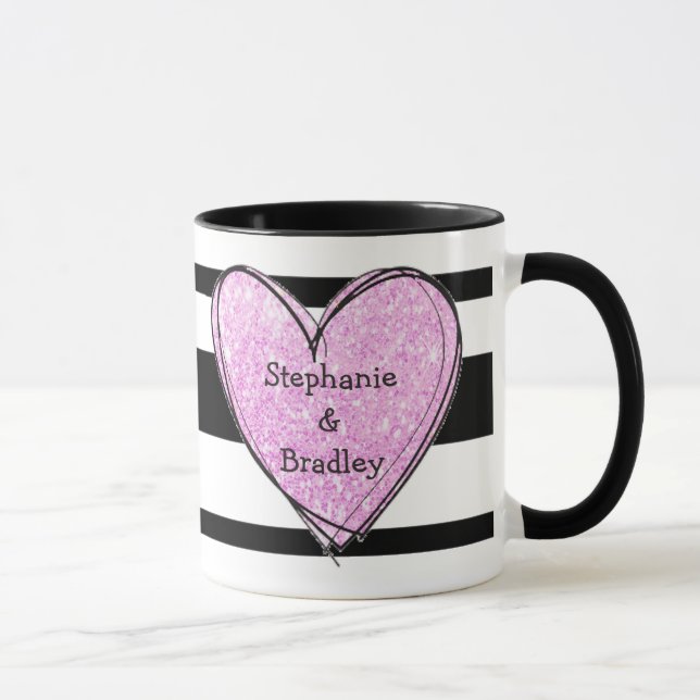 "Couple's" Coffee Mug: Add Your Names Mug (Right)