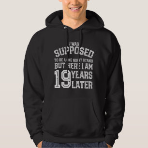 Couples funny 19th 19 year anniversary husband wif hoodie