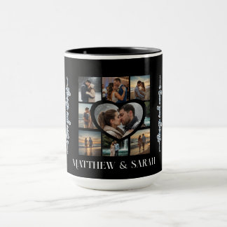 Couples I Love You Heart Nine Photo Mug