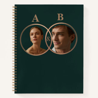 Couple's Interlocking Circle Notebook