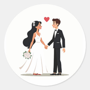 Couples Love Gesture Sticker