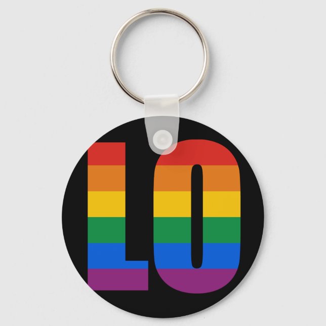 COUPLES LOVE LETTERS - LO KEY RING (Front)