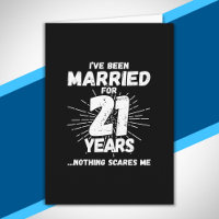 Couples Married 21 Years Funny 21st Anniversary