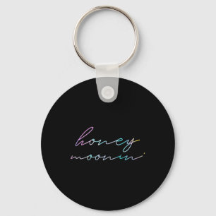 Couples Married Matching Honeymoon Vacation Honey Key Ring