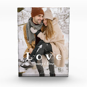Couples Personalised Photo Block