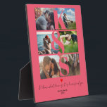 Couples Photo Love Name Initials Personalised  Plaque<br><div class="desc">Couples Photo Love Name Initials Personalised</div>