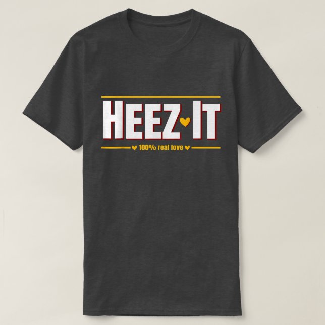 Couples Sheez-It Heez-It Matching Couple Valentine T-Shirt (Design Front)