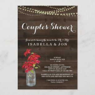 Couples Shower Invitation - Bridal, Wedding, Baby