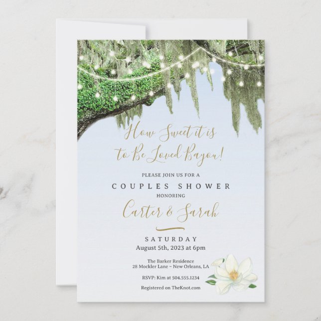 Couples Shower Invitations, Wedding Shower Invitation (Front)