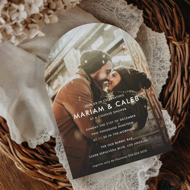 Couples Shower | Love Engagement Photo Invitation (Creator Uploaded)