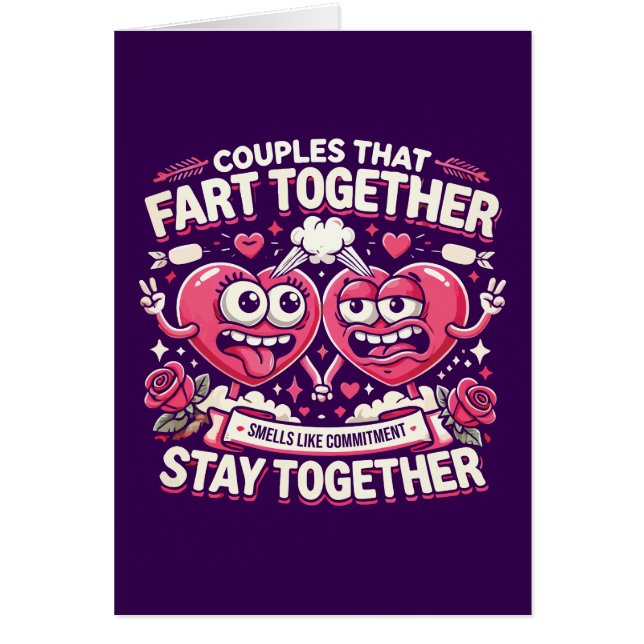 Couples That Fart Together Stay Together - Funny (Front)