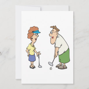 Couples That Golf Together Stay Together Invitation