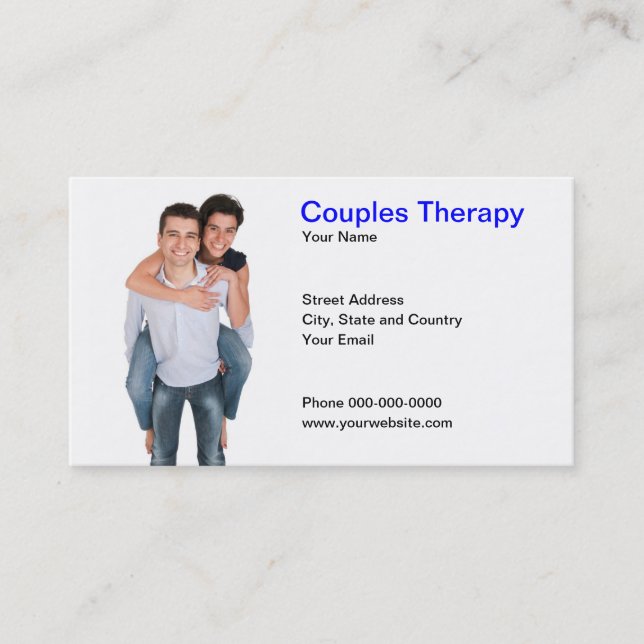Couples Therapy Business Card (Front)