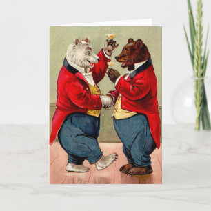 Couples Vintage Anniversary  Card