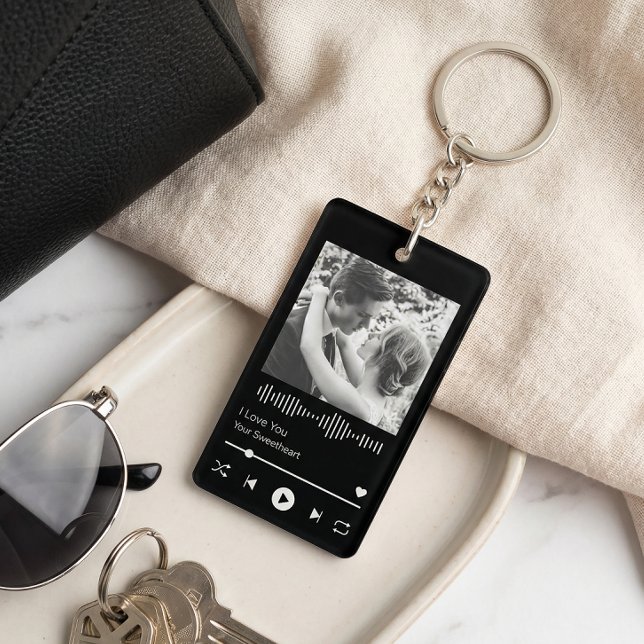 Couples Wedding Anniversary Music Player Key Ring (Creator Uploaded)