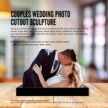 Couples Wedding Photo Cutout Sculpture<br><div class="desc">Capture the timeless love and beauty of your wedding day with our Couples Wedding Photo Cutout Sculpture! This exquisite sculpture offers a unique and personalised way to showcase your cherished wedding photo. 🌟 Crafted with meticulous care, our sculpture brings your couples' wedding photo to life in a stunning three-dimensional form....</div>