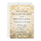 Couple's Wedding Shower Gold Glitter Lights