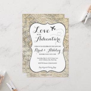 Couples Wedding Shower Invitation