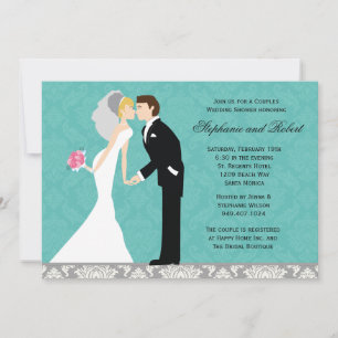Couples Wedding Shower Invitation