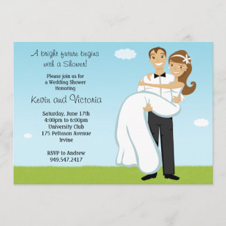 Couples Wedding Shower Invitation