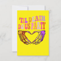 couples wedding 'Til Death Do Us Bachelorette